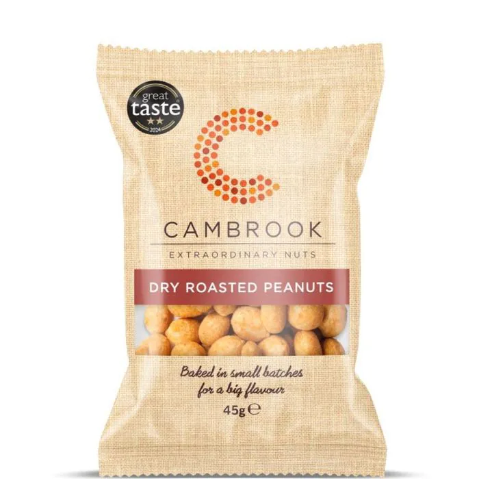 Cambrook Dry Roasted Peanuts 45g
