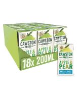 Cawston Press Apple &amp; Pear Fruit Water Tetra Packs (18 x 200ml)