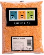 Triple Lion  Split Red Lentils (3kg)