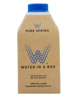 Water in a Box Plain Still Pure Spring Water (12 x 500ml)