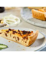 Chefs&#039; Selection 10&quot; Balsamic Onion &amp; Cheddar Cheese Quiche (12 p/ptn)