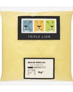 Triple Lion Semolina (3kg)
