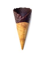 Marcantonio Medium Chocolate Dipped Waffle Cones (110 x 34g)