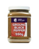 Chefs&#039; Selection Ground Black Pepper (550g)