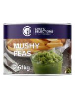 Chefs&#039; Selection Mushy Processed Peas (6 x 2.61kg)