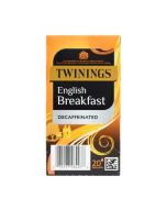 Twinings English Breakfast Decaffeinated Tea Envelopes (1 x 4 x 20)
