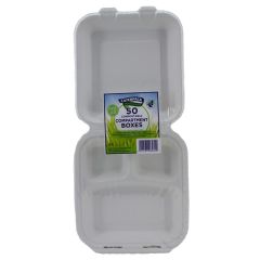 Caterpack Compostable Compartment Boxes 