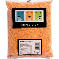 Triple Lion  Split Red Lentils 