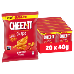 Kelloggs Cheeze-it Snap&#039;d Cheese &amp; Chilli Crackers 