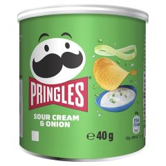 Pringles Sour Cream &amp; Onion Crisps Can 