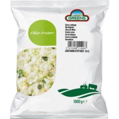 Greens Cut Savoy Cabbage 