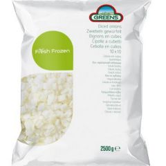 Greens Bulk Diced Onions 10x10mm 