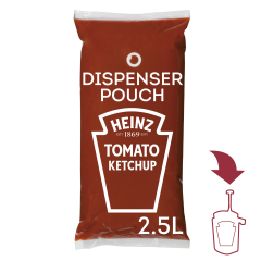 Heinz Tomato Ketchup Sauce-O-Mat Dispenser Pouch 