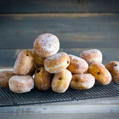 Kara Sugared Chocolate Ball Doughnuts 