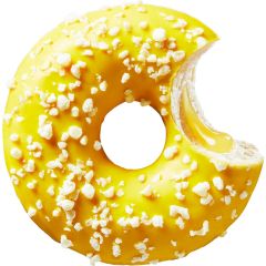 Donut Worry Be Happy Lemon Squeezy Donut 