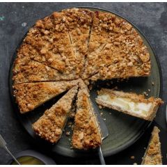 Mademoiselle Desserts Caramel Apple Crumble Pie 