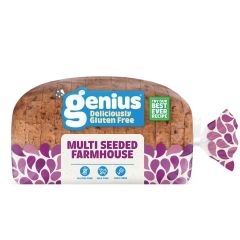Genius Gluten Free Multi Seeded Farmhouse Bread 