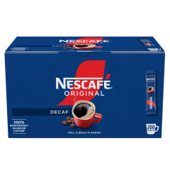 Nescafe Original Decaf Instant Coffee Sachets 