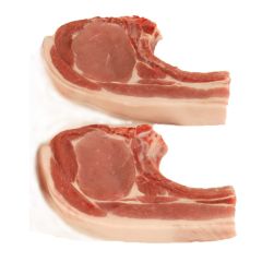 Devon &amp; Cornwall Prime Pork Chops Rind On