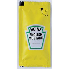 Heinz  English Hot Mustard Sachets 