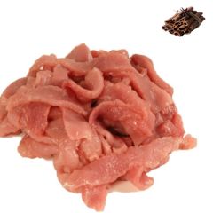 Pork Stir Fry Strips coated in Chinese Flavouring 