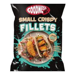 Goodness Me Small Crispy Chicken Fillets 40g 
