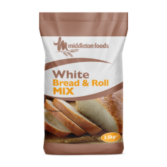 Middleton Foods White Bread &amp; Roll Mix 