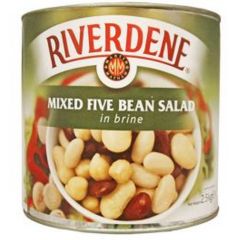 Riverdene Mixed Five Bean Salad in Brine 
