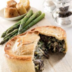 Tom&#039;s Pies Mushroom &amp; Spinach with Truffle Oil Pie 