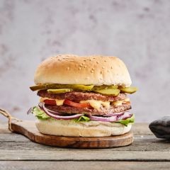 Gourmet Island Interleaved 80% Beef Burger 4oz 