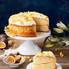 Chefs&#039; Selection Passionfruit &amp; White Chocolate Cake 