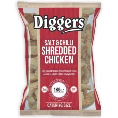 Diggers Salt &amp; Chilli Shredded Chicken 