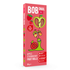 Bob Snail Apple &amp; Strawberry 3 Fruit Rolls 