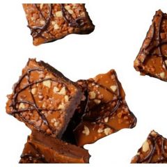 Handmade Cake Company Salted Caramel &amp; Honeycomb Brownie 