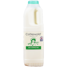 Cotteswold Dairy Semi Skimmed Milk Poly Bottle 