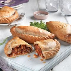 Proper Cornish Unbaked Vegan Mexican Bean Pasty 