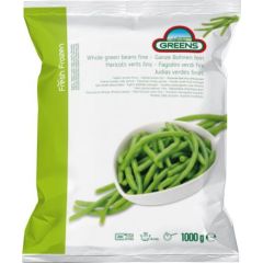 Greens Whole Green Fine Beans 8-9mm 