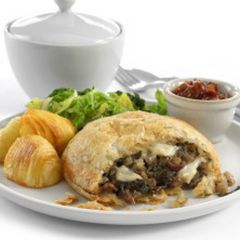Whats Cooking Mushroom Brie &amp; Cranberry Wellington 