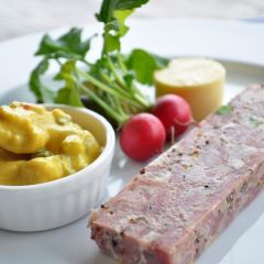 Tom&#039;s Pies Ham Hock &amp; Pea Terrine 