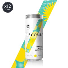 Luscombe Organic Sparkling Sicilian Lemonade Cans 