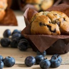 Kara Blueberry Filled Tulip Muffins 