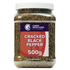 Chefs&#039; Selection Cracked Black Pepper 