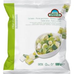 Greens Cut Leeks 50/50 15mm 