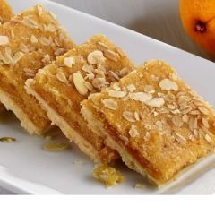 Handmade Cake Company Vegan Apricot, Orange &amp; Almond Slice 