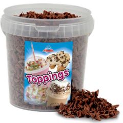 Shmoo Milk Chocolate Curls Topping 