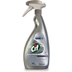 Cif Professional Stainless Steel Cleaner Trigger Spray 