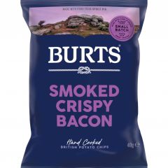 Burts Smoked Crispy Bacon Hand Cooked Potato Crisps 