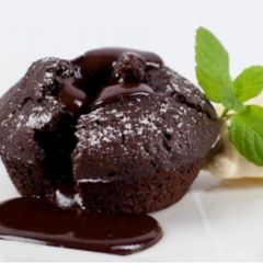 Chantilly Individual Gooey Belgian Chocolate Puddings 