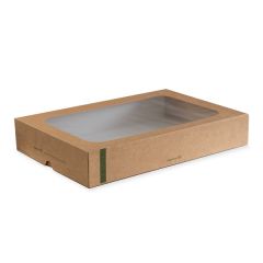 Vegware Large Sandwich Platter Box &amp; Insert 