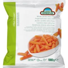 Greens Whole Baby Carrots 6-14mm 